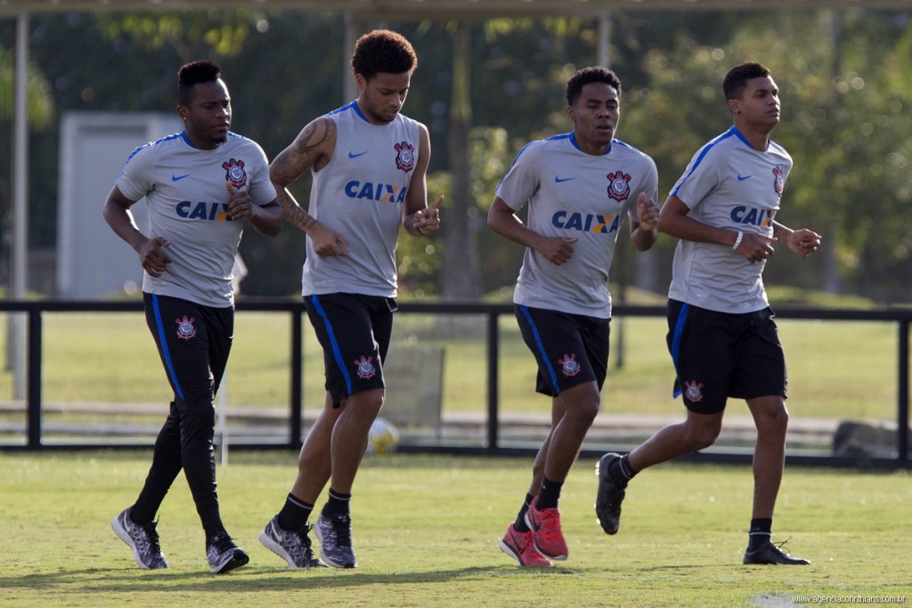 Jogadores Treino do Corinthians