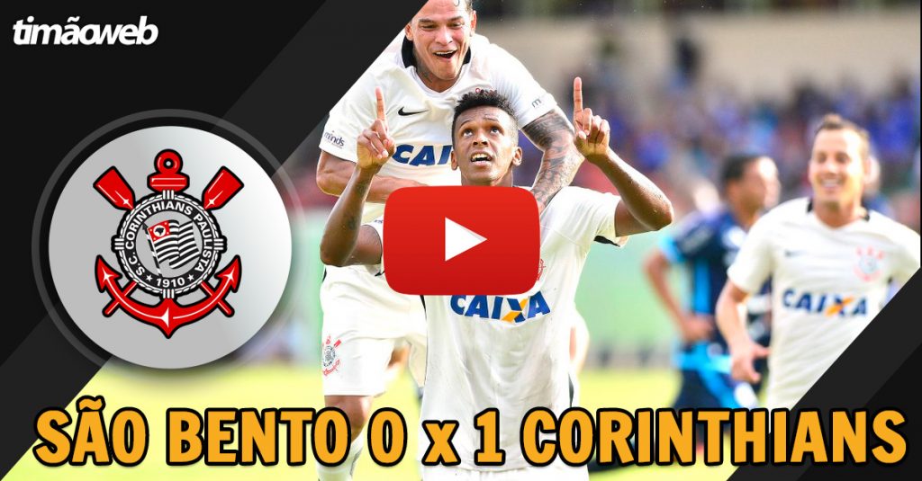 São Bento 0 x 1 Corinthians - Melhores Momentos