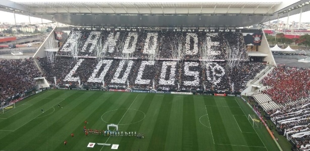 Arena Corinthians divulgou pesquisa sobre o perfil do torcedor que frequenta o estádio
