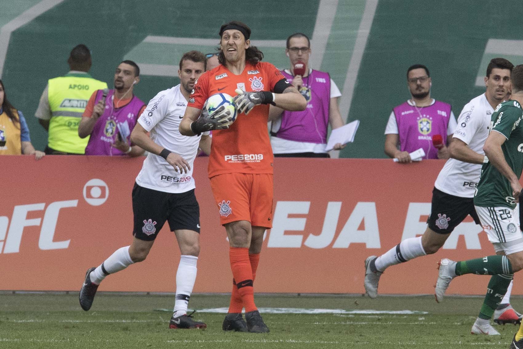 Cássio - Palmeiras x Corinthians