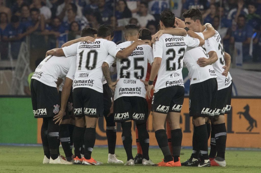 Jogadores do Corinthians - Final Copa do Brasil 2018
