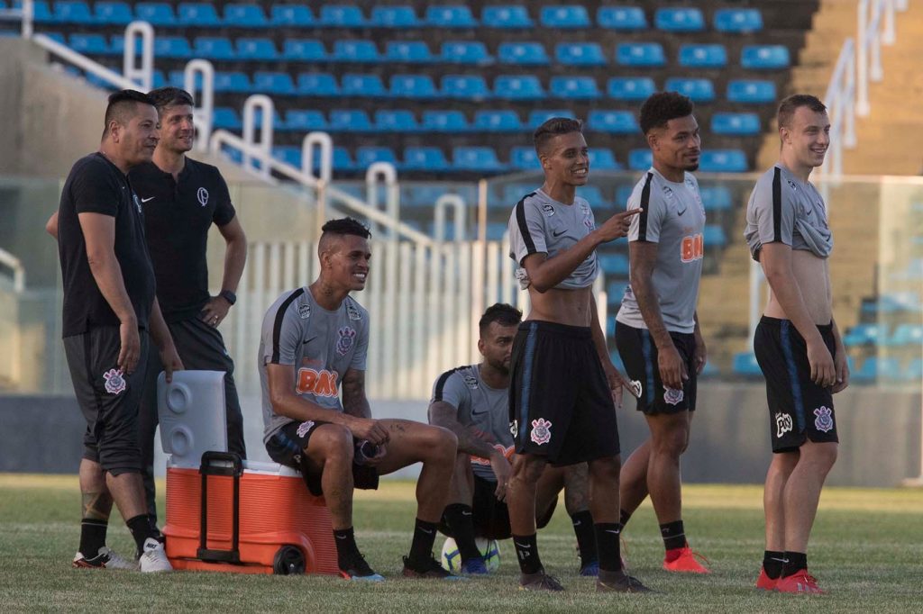 Jogadores - Treino do Corinthians em Fortaleza