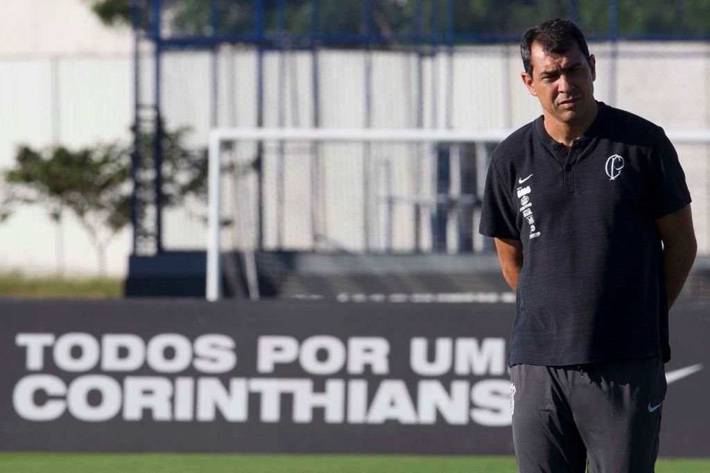 Fabio Carille - Treino do Corinthians 24 de junho