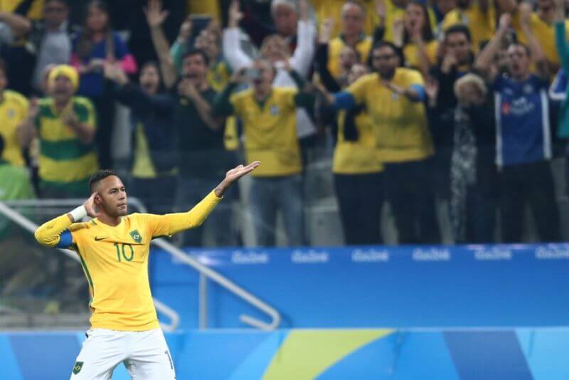 Neymar Brasil 2 x 0 Colombia