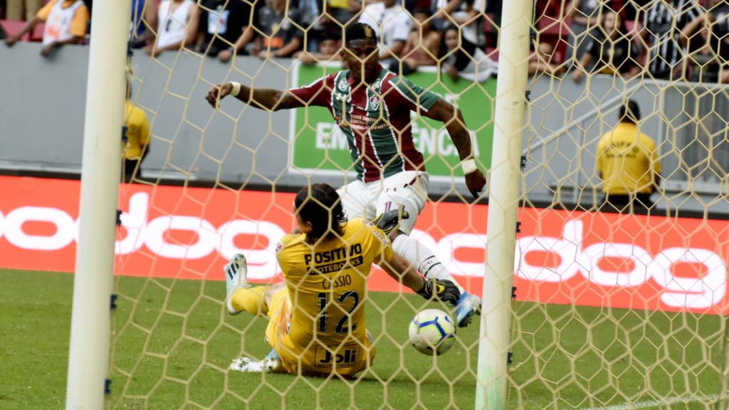 Cassio - Fluminense x Corinthians