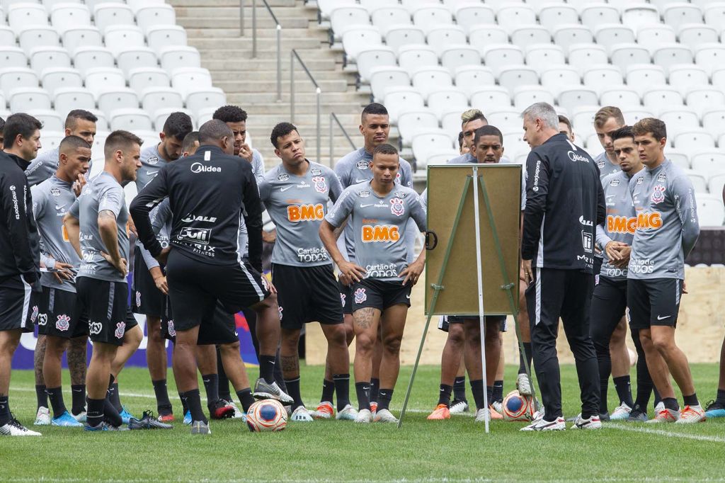 Jogadores - Treino do Corinthians
