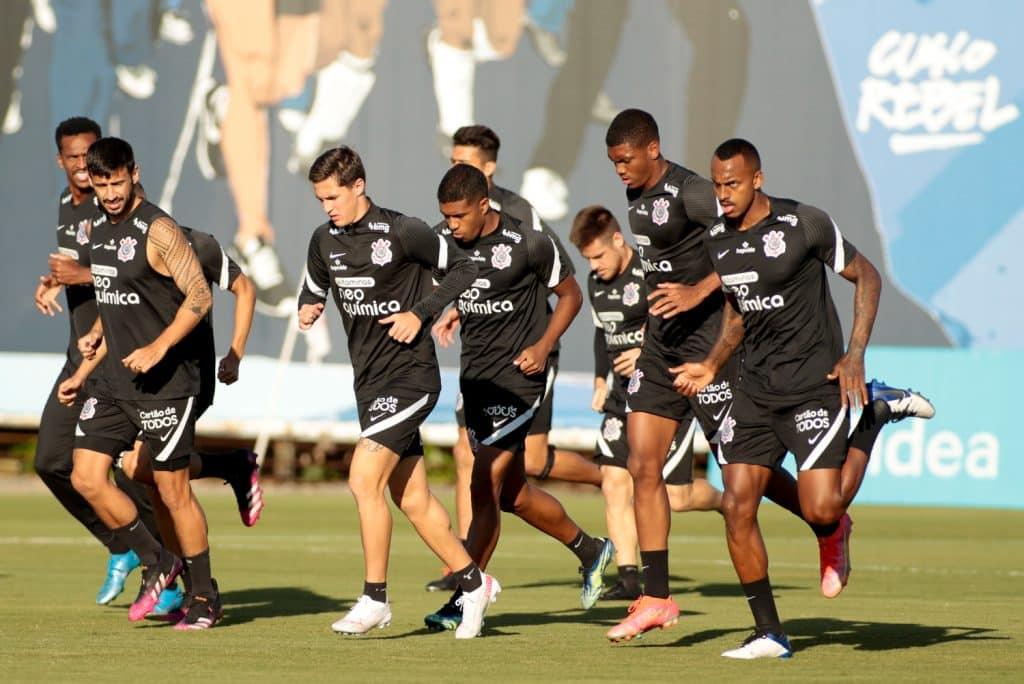 Jogadores do Corinthians