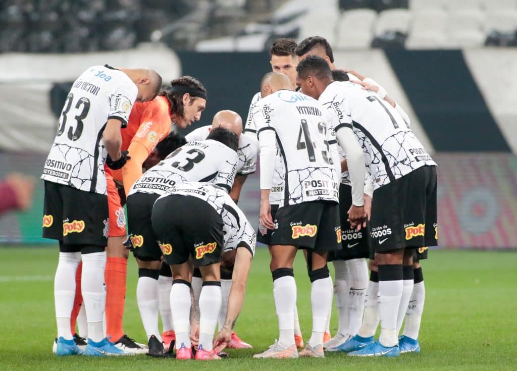 Jogadores do Corinthians - Pré-Jogo