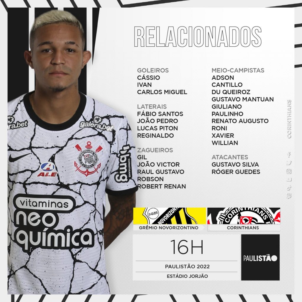 Relacionados - Novorizontino x Corinthians
