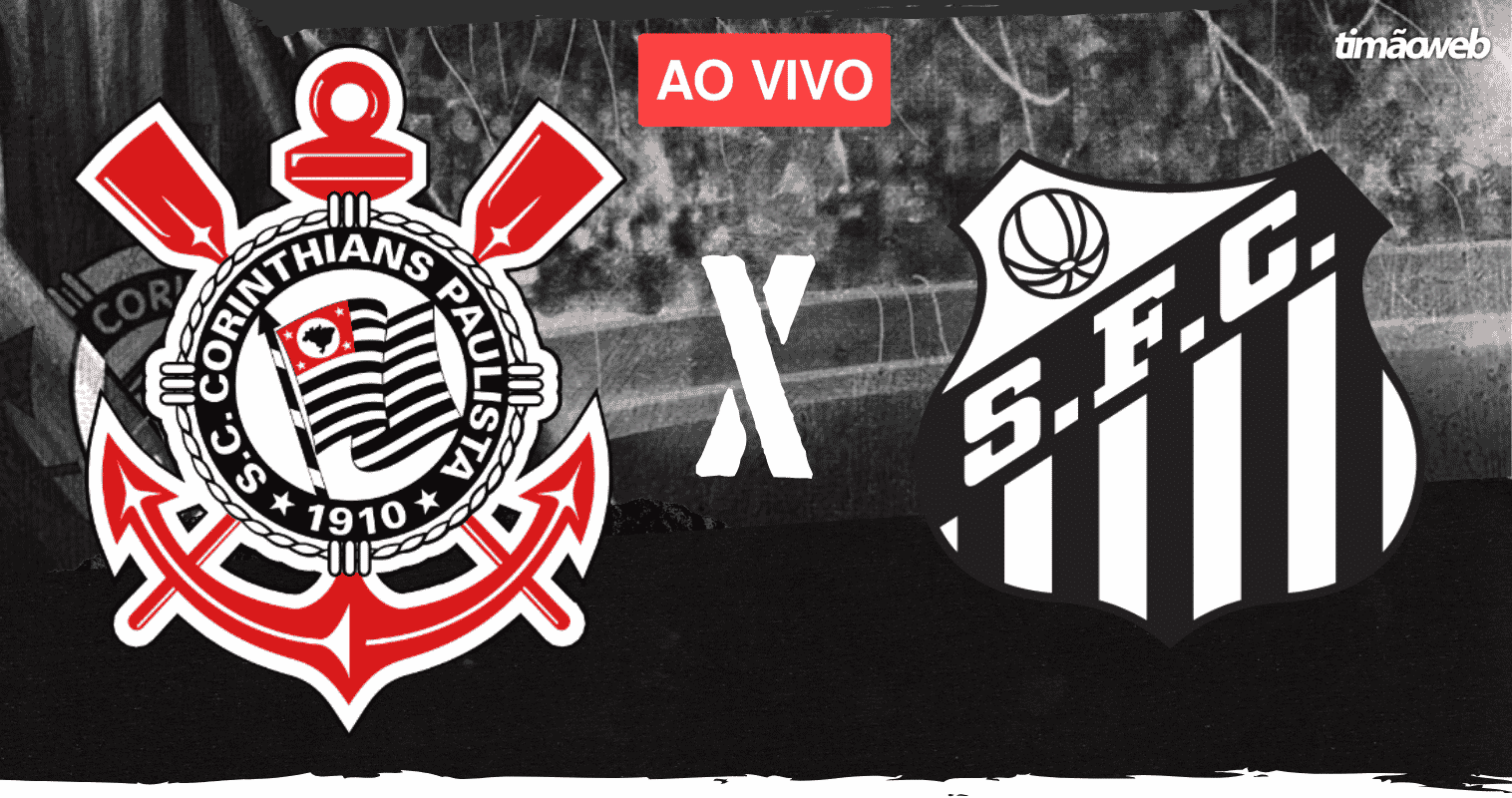 Onde assistir ao vivo o jogo Corinthians x Santos hoje, quarta