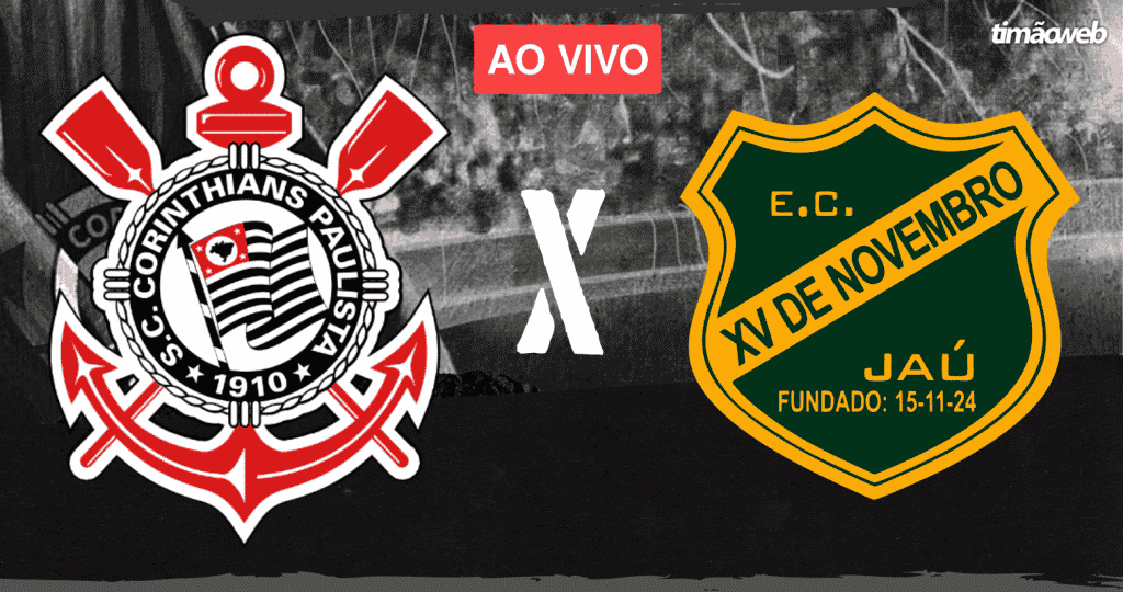 Corinthians x XV de Jau Ao Vivo - Campeonato Paulista Sub-20
