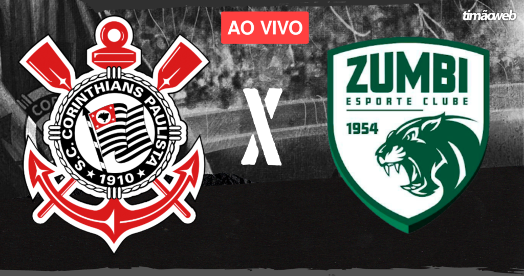 Corinthians x Zumbi Ao Vivo - Copa São Paulo 2023