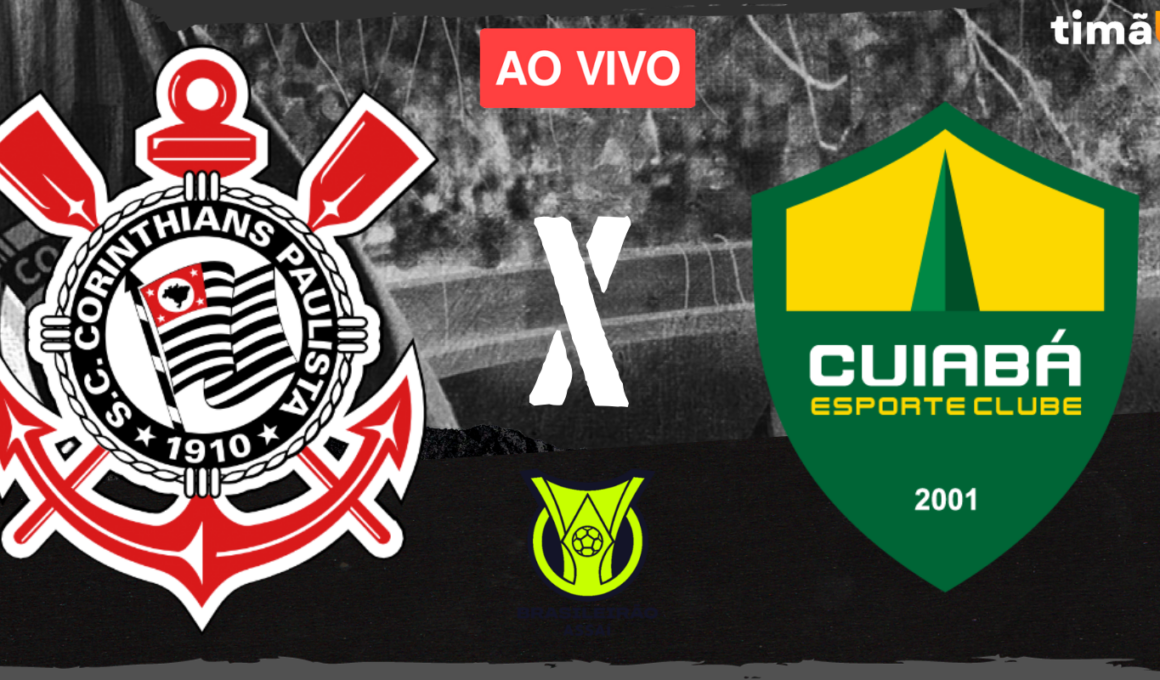 Corinthians X Cuiabá Ao Vivo E Com Imagens Pelo Brasileirão